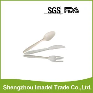 Fourchette et cuillère à amidon de maïs