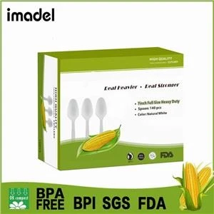 Couteaux et fourchettes compostables